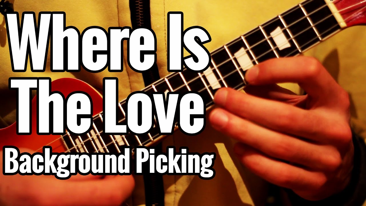 "Where Is The Love" Ukulele Background Picking Black Eyed Peas YouTube