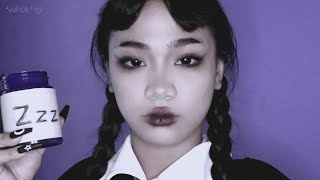 [100th video special] asmr. wednesday addams sends you to coma. 😴