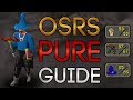 Easiest way to build a pure osrs pure guide