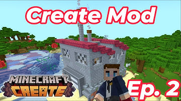 Minecraft Create Mod | The BEST starter base