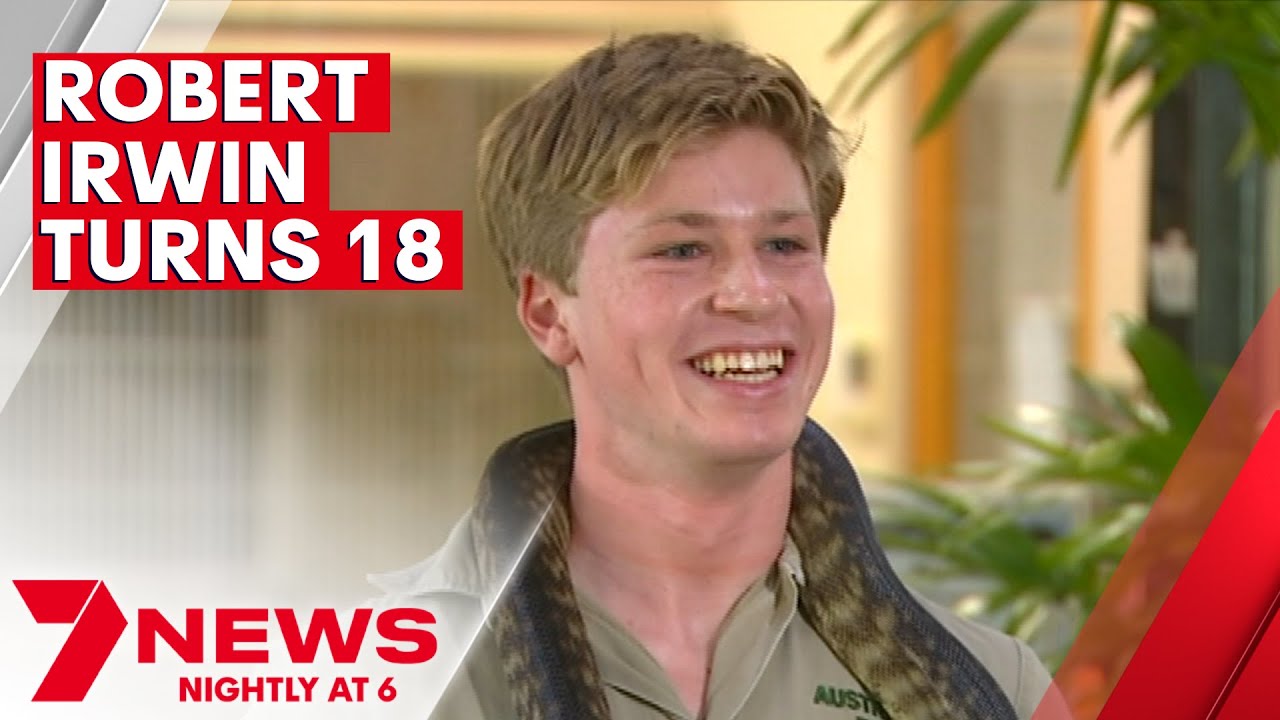Robert Irwin celebrates turning 18 at Australia Zoo | 7NEWS - YouTube
