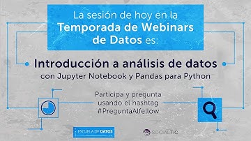 Limpieza de datos con Pandas y Jupyter Notebook de Python