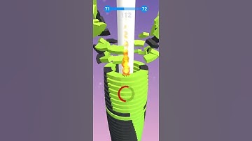 STACK BALL GAMEPLAY LEVEL 71 SUBSCRIBE #STACKBALL #0071