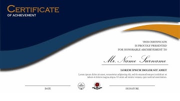 How to Make a Certificate in PowerPoint #slideegg