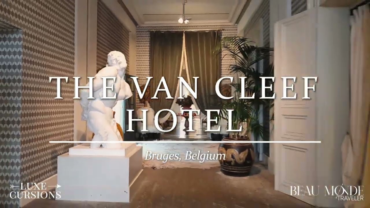 Hotel Van Cleef Tour: Luxury Hotel in Belgium