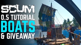 Scum 0.5 update BOATS location & guide