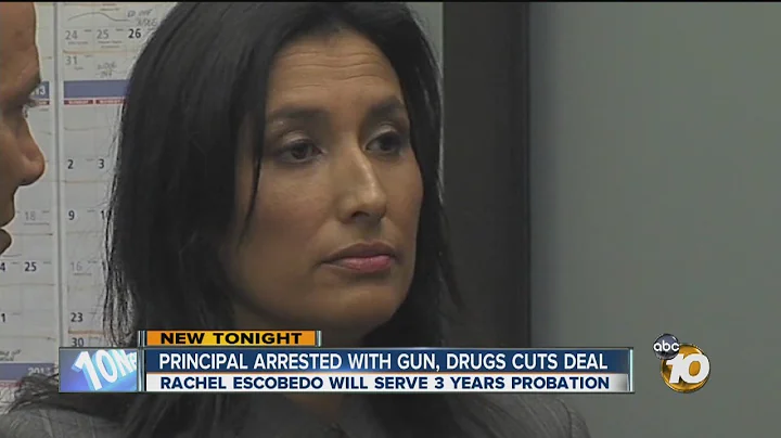 Former elementary school principal arrested on drugs and weapons charges cuts plea deal