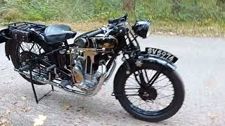 Sunbeam Model 9, 1929 500ccm OHV twin port