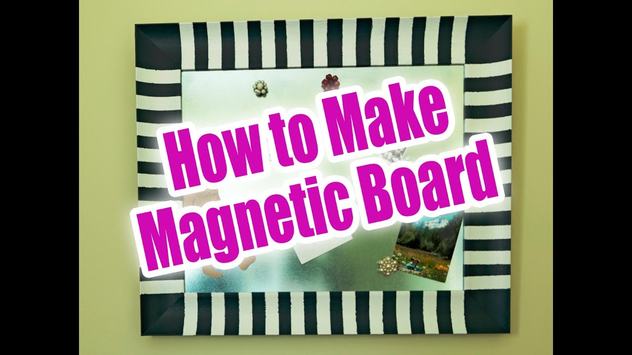DIY Message Board The perfect way to organize your home