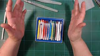 Staedtler watercolour crayons, Design Journey, review and tecnique demo.