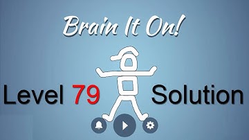 Brain It On Level 79 Solution - Place three balls in the orange box {3 Stars}