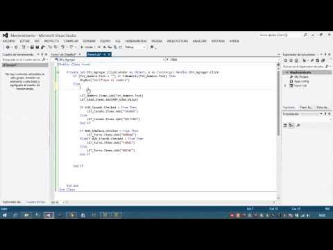 como usar el RadioButon, NumericUpDown, CheckBox en visual basic - YouTube