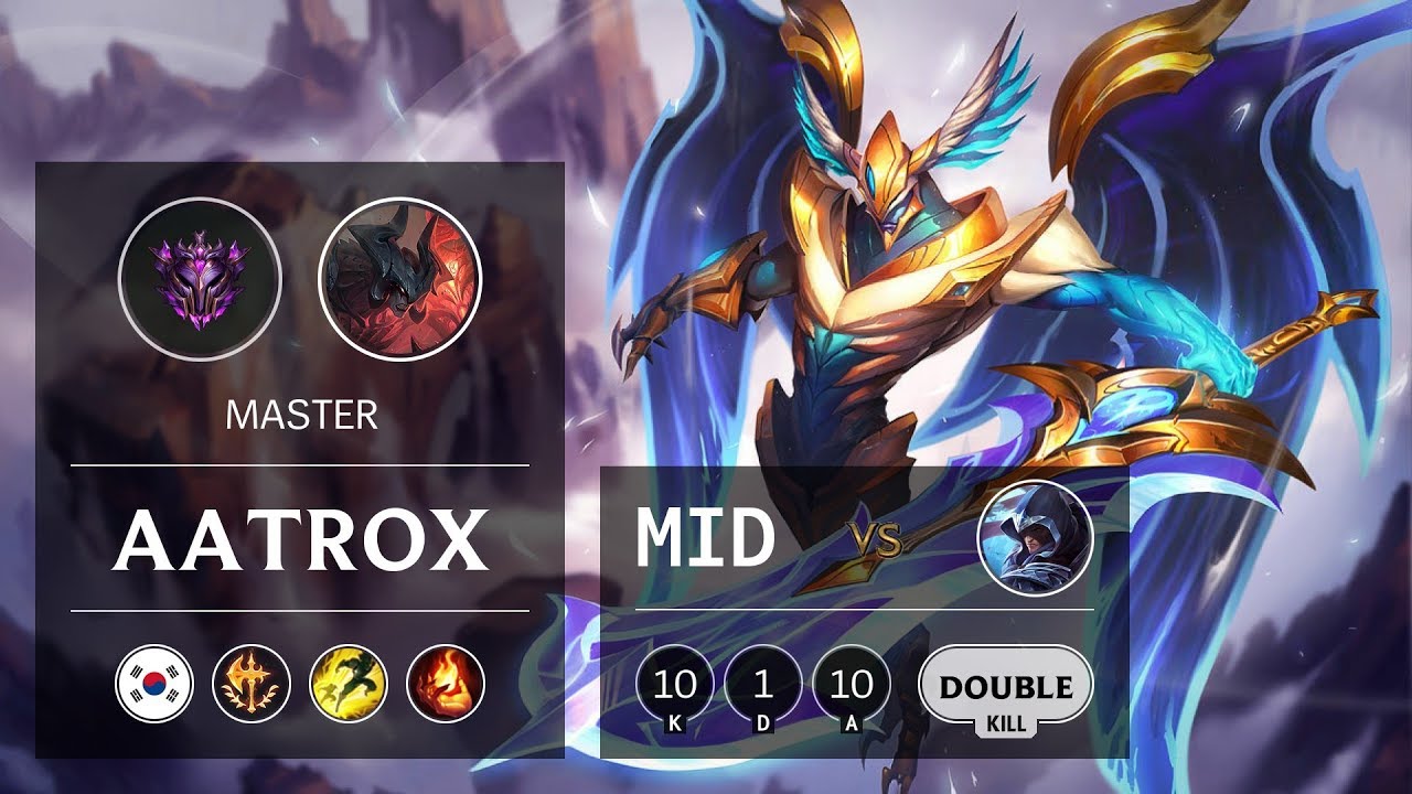 Aatrox Mid vs Talon - KR Master Patch 9.12