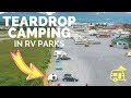 10 Reasons Why You Should Stay at an RV Park with Your Teardrop Trailer