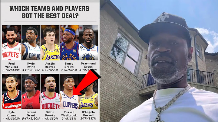 Stephen Jackson GOES OFF On Russell Westbrook 8 Million Contract With All the Overpaid NBA Players! - DayDayNews