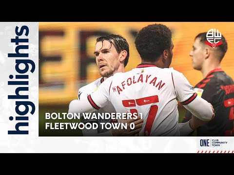 Bolton Fleetwood Town Goals And Highlights