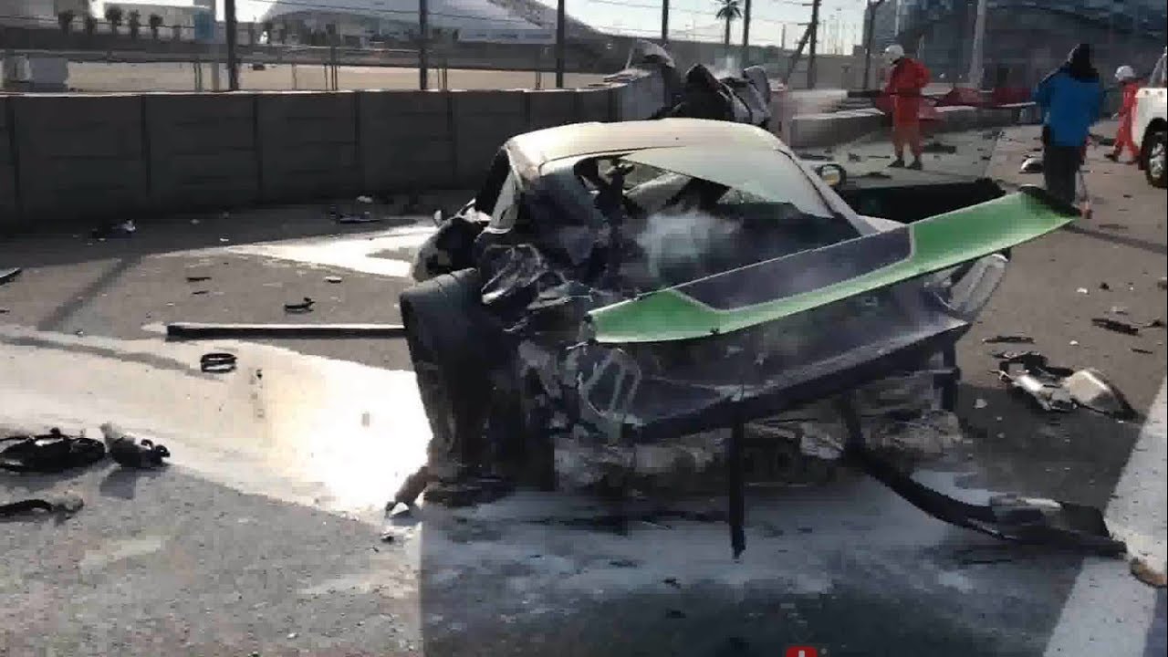 Porsche Gt3rs Crash Compilation Youtube