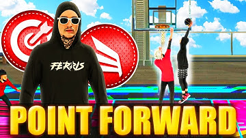 THIS 99 OVERALL POINT FORWARD with SLASHER TAKEOVER is CRAZY on NBA 2K22..