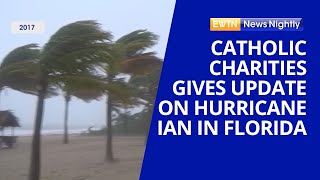 Catholic Charities of Saint Petersburg, Florida Gives Update on Hurricane Ian | EWTN News Nightly