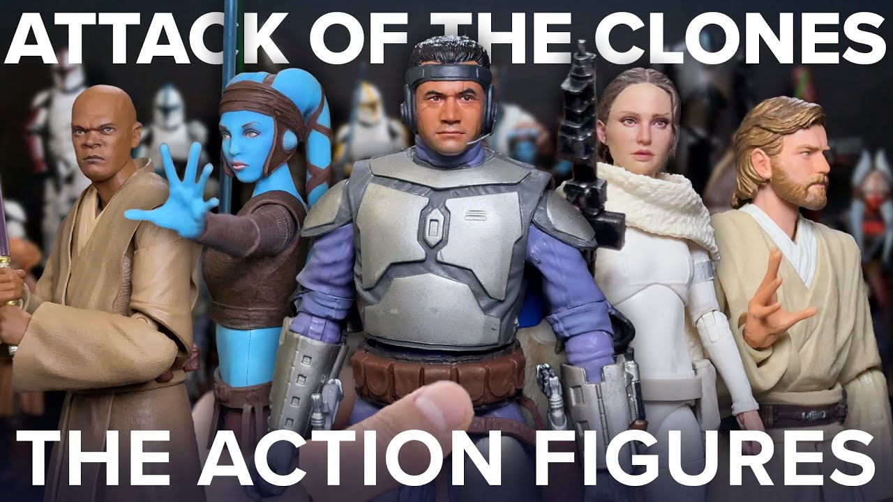 My 2025 Attack of the Clones Collection - Star Wars Black Series