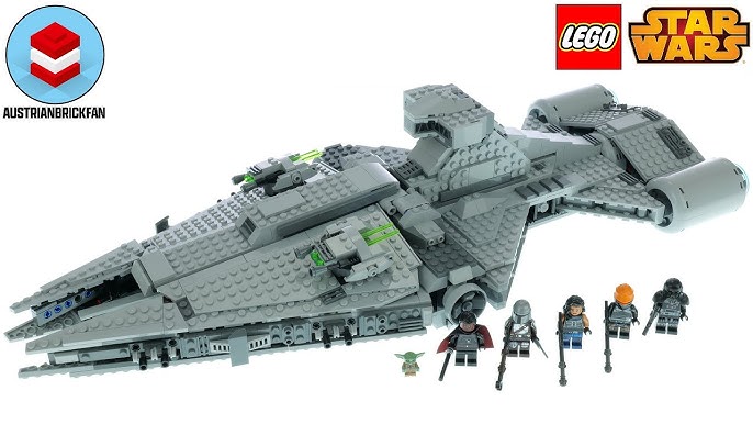 Build Moff Gideon's Ship from The Mandalorian with the New LEGO Star Wars  Imperial Light Cruiser