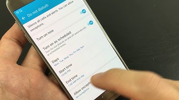 Galaxy S7: How to Enable "Do Not Disturb"