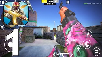 Strike Force Heroes Online FPS Gameplay Walkthrough Part 1 (IOS/Android)