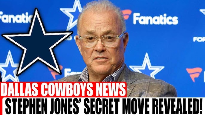 BREAKING SHOCKWAVE: Stephen Jones secretly pulls off a behind-the-scenes masterstroke that could rewrite the entire Dallas Cowboys future, shaking the NFL and leaving fans speechless
