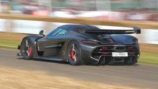 Hypercars Going FLATOUT - Bugatti Bolide, SF90 XX, Koenigsegg Jesko, Solus GT, Valkyrie, Huayra R