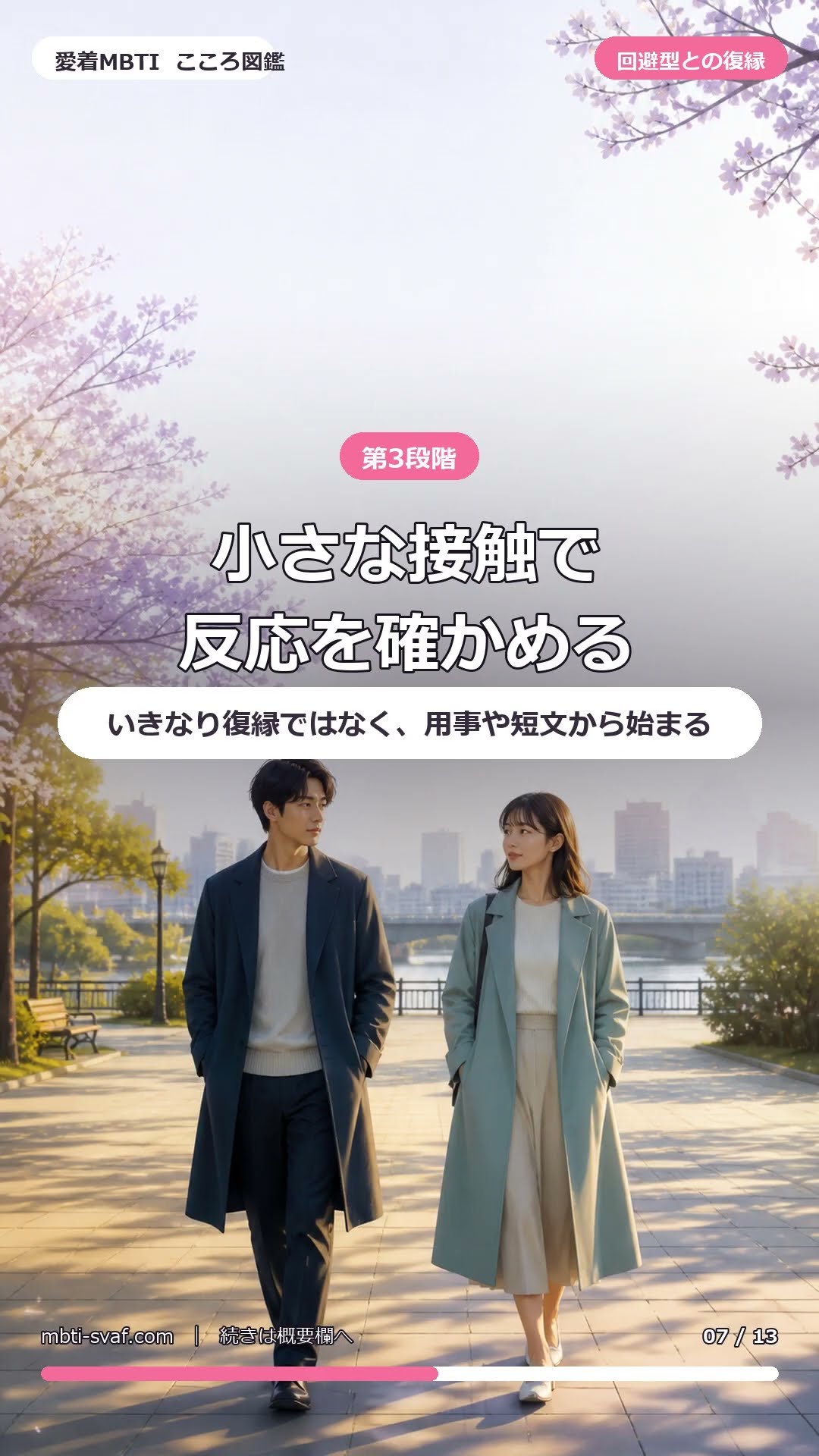 回避型が戻る前に必ず出るサイン4段階