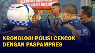 Chronology of the Clash Between Police and Presidential Security Forces During Emergency PPKM Blo...