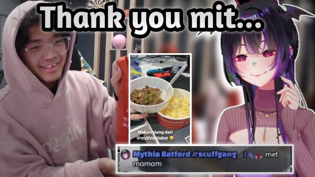 Momen bang AL di beliin makan siang oleh miti.. 