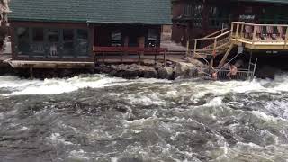 Rivière à Simon, Sainte-Adèle, 6 mai 2018