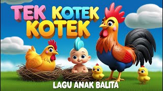 TEK KOTEK KOTEK | 5 BEBEK KECIL BERMAIN | CIT CIT CUIT | SUARA HEWAN | Sania Beauty