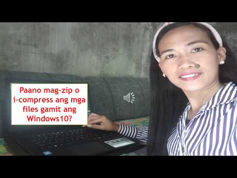 Paano magzip/magcompress ng mga files / HOW TO ZIP FILES
