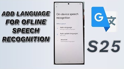 🗣️ How to Add a Language for Offline Speech Recognition | Galaxy S25/S25+/Ultra 🌍