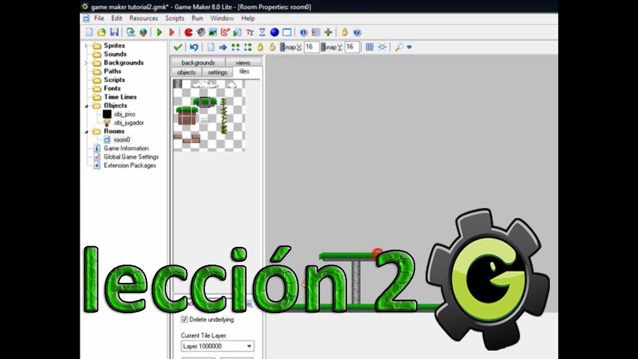 tutorial de juegos de plataforma con game maker 8.0 el uso de (sprites ...