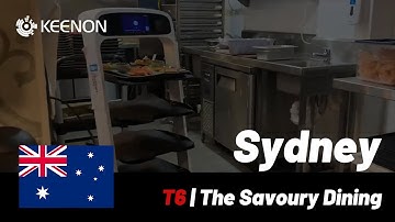 KEENON Cases | KEENON DINERBOT T6 in The Savoury Dining, Sydney, Australia