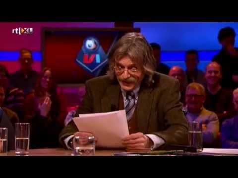 Johan Derksen houdt wel van coke (Voetbal International 23 januari 2012)