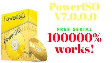 PowerIso V7.0.0.0 Full Version with Registered Keys 2018