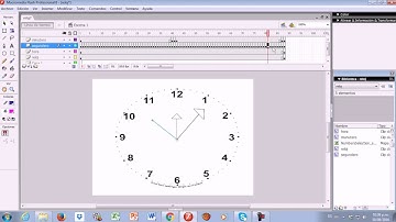 Com Animar Una Reloj En flash