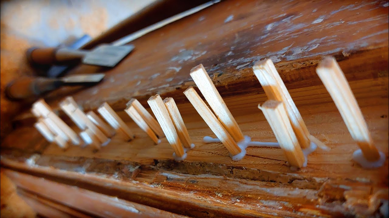 160 year old VICTORIAN door frames restoration