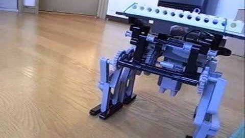 Lego Technic Variable Parallel Linkage 4 Legged Walking Robot 6