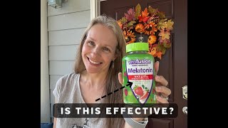 These work! Vitafusion Max Strength Melatonin Gummies