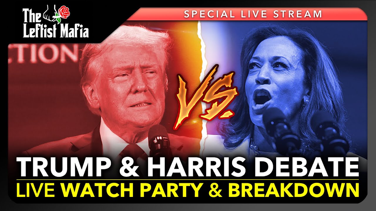 Kamala Harris vs. Donald Trump Debate (w/ Oleyami Olurin) | The Leftist Mafia Special Episode