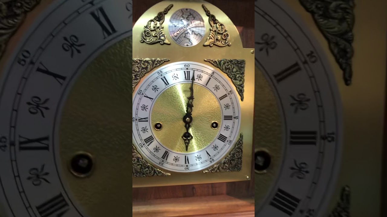 Emperor mantle clock 1975 to 1977 YouTube