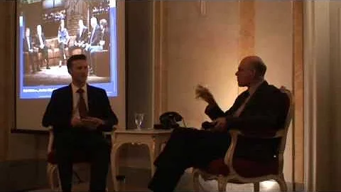 Norbert Lammert im Gesprch mit Robert Rauh ber Pol...