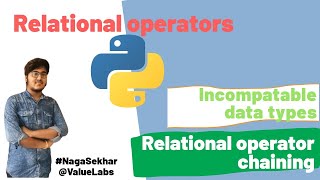 Relational operators in python | Relational operator chaining | Tech My Hire