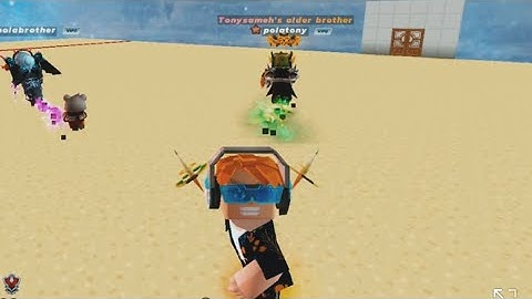 Playing red light green light Blockman go