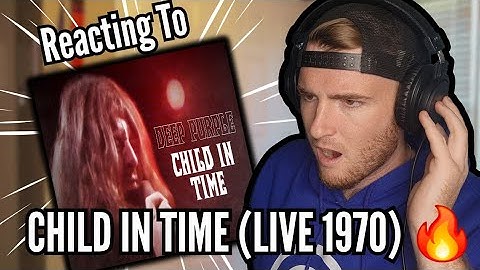 First Time Hearing Deep Purple - Child In Time (Live 1970) | HONEST REACTION